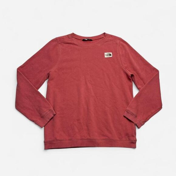 The North Face Other - The North Face Youth Crewneck Sweatshirt Pullover Pink Fleece Size Large 14/16